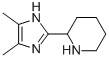  2-(4,5-二甲基-1H-咪唑-2-基)-哌啶结构式_933750-40-4结构式