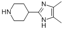  4-(4,5-二甲基-1H-咪唑-2-基)-哌啶结构式_933750-43-7结构式