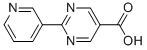 2-吡啶-3-基嘧啶-5-羧酸结构式_933988-20-6结构式