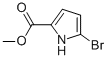 5-溴-1H-吡咯-2-羧酸甲酯结构式_934-07-6结构式