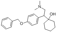 1-[1-(4-Benzyloxyphenyl)-2-(dimethylamino)ethyl]cyclohexanol Structure,93413-61-7Structure