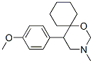 5-(4-甲氧基苯基)-3-甲基-1-氧-3-氮杂并[5.5]十一烷结构式_93413-70-8结构式
