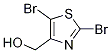 2,5-二溴-4-噻唑甲醇结构式_934236-32-5结构式