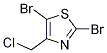 2,5-二溴-4-(氯甲基)噻唑结构式_934236-33-6结构式