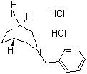 3-(Phenylmethyl)-3,8-diazabicyclo[3.2.1]octane dihydrochloride Structure,93428-54-7Structure