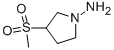 3-(甲基磺酰基)-1-吡咯烷胺结构式_935260-57-4结构式
