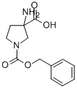 3-氨基-吡咯烷-1,3-二羧酸 1-苄酯结构式_93533-01-8结构式