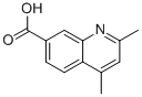 2,4-二甲基喹啉-7-羧酸结构式_936074-38-3结构式