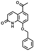 5-乙酰基-8-(苄氧基)-2(1H)-喹啉酮结构式_93609-84-8结构式