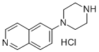 6-(1-哌嗪)-异喹啉盐酸盐结构式_936643-77-5结构式