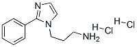 3-(2-苯基-1-咪唑)-丙胺双盐酸盐结构式_93668-45-2结构式