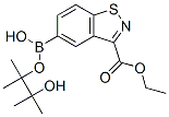 5-(4,4,5,5-四甲基-1,3,2-二氧硼烷)-1,2-苯并异噻唑-3-羧酸乙酯结构式_936923-42-1结构式