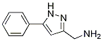 5-苯基-1H-吡唑-3-甲胺结构式_936940-08-8结构式