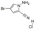 1-氨基-4-溴-1H-吡咯-2-甲腈盐酸盐结构式_937047-05-7结构式