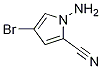 1-氨基-4-溴-1H-吡咯-2-甲腈结构式_937161-86-9结构式
