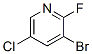 3-Bromo-5-chloro-2-fluoropyridine Structure,937379-60-7Structure
