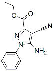 Ethyl 5-amino-4-cyano-1-phenyl-1H-pyrazole-3-carboxylate Structure,93764-93-3Structure