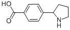 4-吡咯烷-2-苯甲酸结构式_937685-45-5结构式