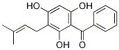 3-异戊烯基-2,4,6-三羟基二苯甲酮结构式_93796-20-4结构式