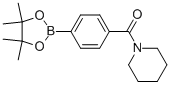 4-(哌啶-1-羰基)苯硼酸频那醇酯结构式_938043-31-3结构式