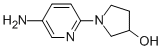 1-(5-氨基吡啶-2-基)吡咯烷-3-醇结构式_939376-58-6结构式