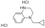 1-环丙基甲基-1,2,3,4-四氢-喹噁啉双盐酸盐结构式_939760-04-0结构式