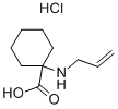 1-Allylamino-cyclohexanecarboxylic acid 1hcl salt Structure,939760-81-3Structure
