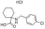 1-(4-Chloro-benzylamino)-cyclohexanecarboxylic acid 1hcl salt Structure,939760-89-1Structure