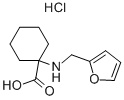 1-[(Furan-2-ylmethyl)-amino]-cyclohexanecarboxylic acid 1hcl salt Structure,939761-14-5Structure