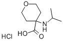 4-Isopropylamino-tetrahydro-pyran-4-carboxylic acid 1hcl salt Structure,939761-15-6Structure