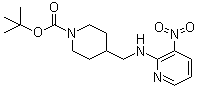 4-[(3-硝基-吡啶-2-基氨基)-甲基]-哌啶-1-羧酸叔丁酯结构式_939986-18-2结构式