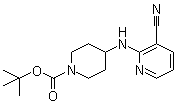 4-(3-氰基-吡啶-2-基氨基)-哌啶-1-羧酸叔丁酯结构式_939986-19-3结构式
