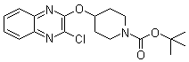 4-(3-氯-喹噁啉-2-基氧基)-哌啶-1-羧酸叔丁酯结构式_939986-42-2结构式