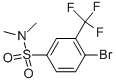 4-Bromo-N,N-dimethyl-3-(trifluoromethyl)benzenesulfonamide Structure,939989-87-4Structure