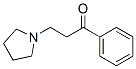 1-苯基-3-(1-吡咯烷基)-1-丙酮结构式_94-39-3结构式