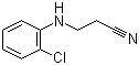 3-[(2-氯苯基)氨基]丙腈结构式_94-89-3结构式