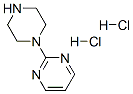 2-(1-哌嗪基)嘧啶二盐酸盐结构式_94021-22-4结构式