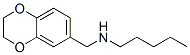 2,3-二氢-n-戊基-1,4-苯并二噁英-6-甲胺结构式_940364-26-1结构式