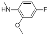4-Fluoro-2-methoxy-N-methylaniline Structure,941294-13-9Structure