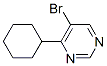 5-Bromo-4-cyclohexylpyrimidine Structure,941294-28-6Structure