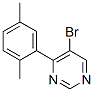 5-Bromo-4-(2,5-dimethylphenyl)pyrimidine Structure,941294-35-5Structure