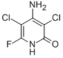 4-氨基-3,5-二氯-6-二氟-2(1h)-吡啶酮结构式_94133-62-7结构式