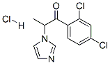 1-(2,4-Dichlorophenyl)-2-(1h-imidazol-1-yl)propan-1-one hydrochloride Structure,94158-55-1Structure