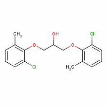 1,3-双(2-氯-6-甲基苯氧基)-2-丙醇结构式_94166-53-7结构式