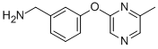 3-[(6-Methylpyrazin-2-yl)oxy]benzylamine Structure,941716-89-8Structure
