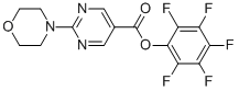 2-吗啉-4-基嘧啶-5-羧酸五氟苯酯结构式_941717-05-1结构式