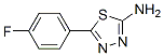 2-氨基-5-(4-氟苯基)-1 3 4-噻二唑结构式_942-70-1结构式