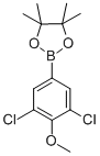 2-(3,5-Dichloro-4-methoxyphenyl)-4,4,5,5-tetramethyl-1,3,2-dioxaborolane Structure,942069-69-4Structure