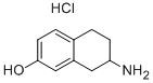 7-氨基-5,6,7,8-四氢-萘-2-醇盐酸盐结构式_942077-83-0结构式