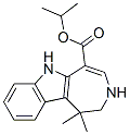 Azepino[4,5-b]indole-5-carboxylic acid, 1,2,3,6-tetrahydro-1,1-dimethyl-, 1-methylethyl ester Structure,942145-77-9Structure